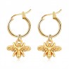 Small bee - gold earringsEarrings