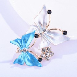 Crystal butterfly - luxury broochBrooches