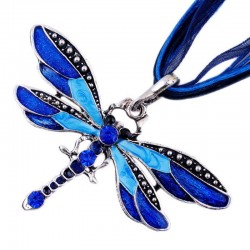 Bohemian Dragonfly NecklaceNecklaces
