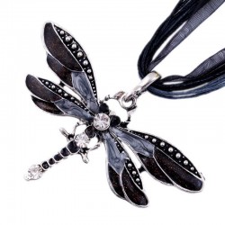 Bohemian Dragonfly NecklaceNecklaces