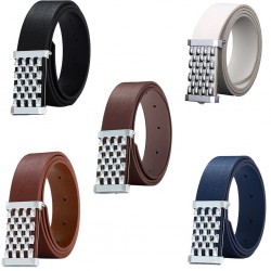 Metal Square Belt - LeatherBelts