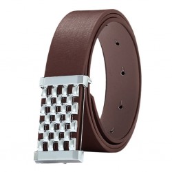 Metal Square Belt - LeatherBelts