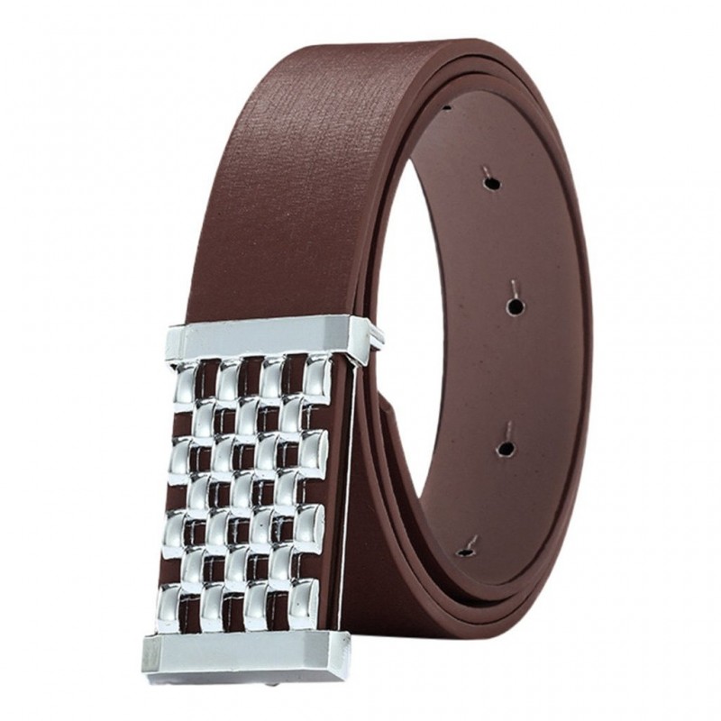 Metal Square Belt - LeatherBelts