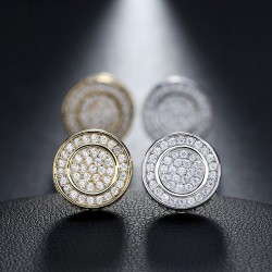Round Earring - Gold/SilverEarrings
