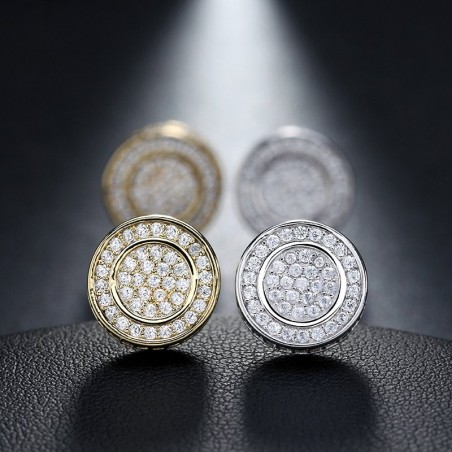 Round Earring - Gold/SilverEarrings