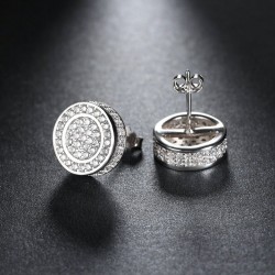 Round Earring - Gold/SilverEarrings