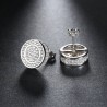 Round Earring - Gold/SilverEarrings