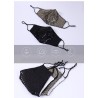Fashionable cotton face/mouth mask with sequins - anti-pollution - breathable - protectionMouth masks