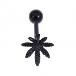 Tongue Piercing - Weed DesignPiercings