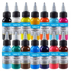 30ml Natural plant tattoo inks - 14 colorsTattoo