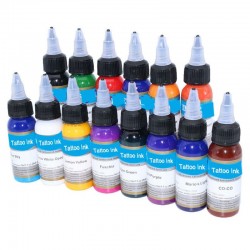 30ml Natural plant tattoo inks - 14 colorsTattoo