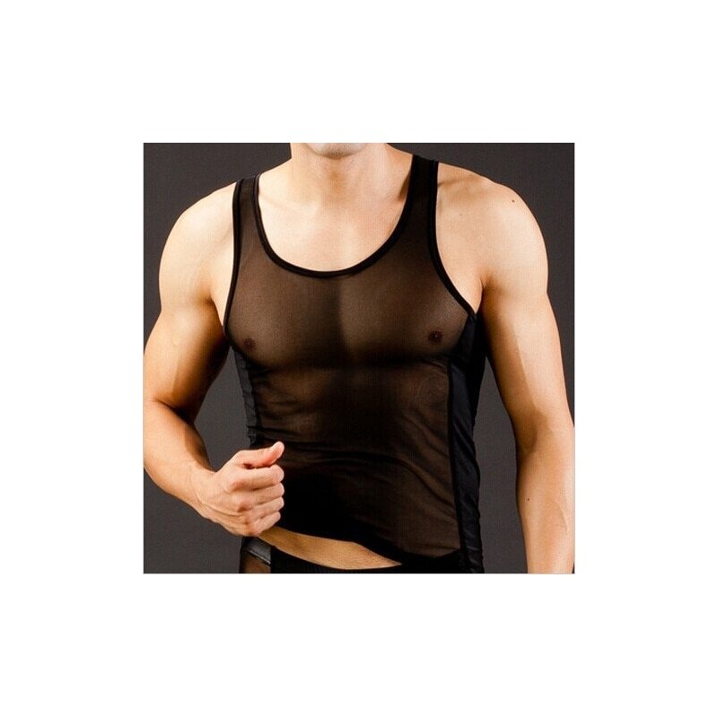 Nylon tank top - men - 5 coloursT-shirts