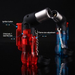 Mini butane jet lighter - refillable - windproofLighters