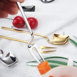 Hangable fruit & desserts fork - 304 stainless steelCutlery