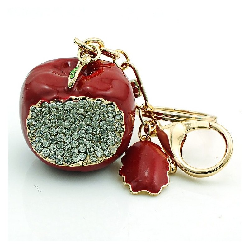 Bitten apple key chainKeyrings