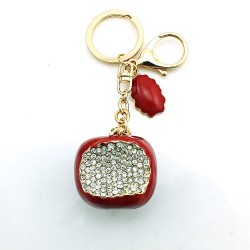 Bitten apple key chainKeyrings