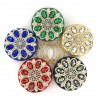 Luxury diamond - small purse - crystal flowerBags