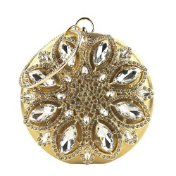 Luxury diamond - small purse - crystal flowerBags