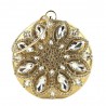 Luxury diamond - small purse - crystal flowerBags