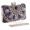 Diamond crystal purse - with chain - ladies - evening bagsBags