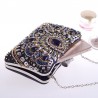 Diamond crystal purse - with chain - ladies - evening bagsBags