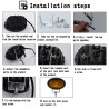 20W 6D 12V 6000K - work light for motorcycle - off-road trucks - ATV - SUV - retro LED bar - lampLights & lighting