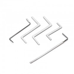 12 Pieces - Lock Pick Set - Locksmith supplies - broken key Auto extractor - stainless steel hooksLocksmith