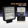 LED bar - spot light lamp for off-road cars - tractors - SUV - trucks - 72W - 126W / 12V - 24VLED light bar