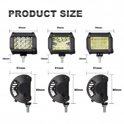 Car Light LED - 6W 72W 60W - Trucks - Light BarLED