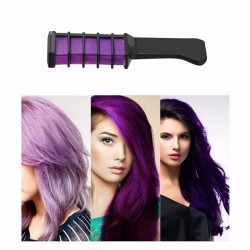 Mini disposable temporary hair dye combHair dye