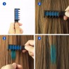 Mini disposable temporary hair dye combHair dye