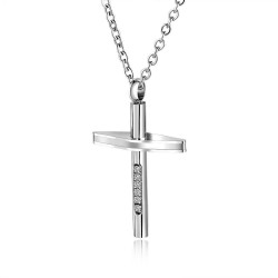 Cross christian necklaces - gold - silver - blackNecklaces
