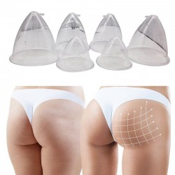 Buttcock / breast enlargement - vacuum machine - massager with 6 suction cupsMassage