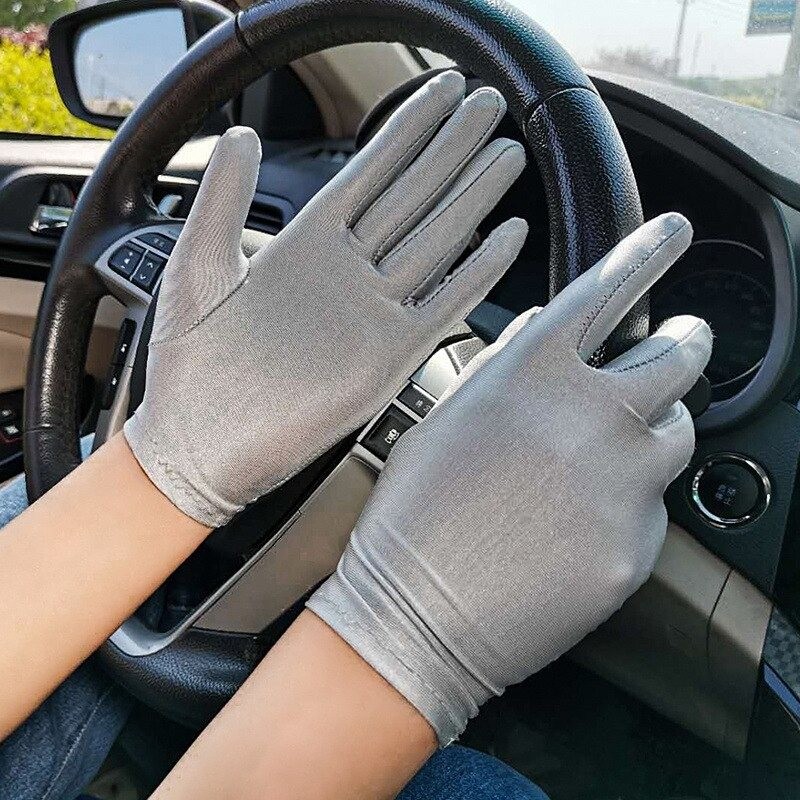 Spandex gloves - elastic - uv proof - short gloves - womenGloves