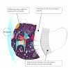 10 pieces - disposable antibacterial medical face mask - mouth mask - 3-layer - unisex - Christmas printMouth masks