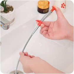 24.4 Inch - spring pipe - clog remover - cleaning tools - kitchen sinkKitchen