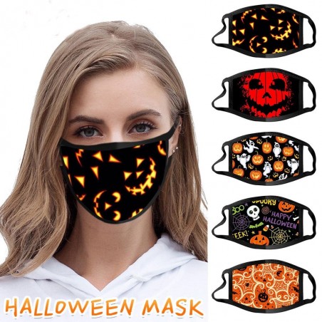 Protective face / mouth mask - windproof - dustproof - Halloween printMouth masks