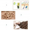 3 pieces - hair growth liquid - ginger essence - 7 days treatmentHair