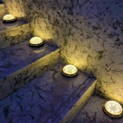 4 pieces - solar powered lamps - 8 LED - waterproof garden lightLights & lighting