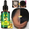 3 pieces - hair growth liquid - ginger essence - 7 days treatmentHair