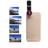 3 in 1 - fisheye - wide angle - macro - camera lens with clip for iPhone / SamsungLenses