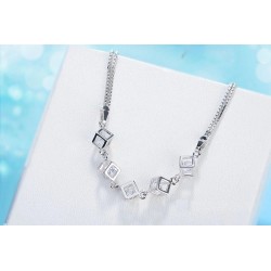 Elegant bracelet with cubes - silver 925Bracelets