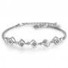 Elegant bracelet with cubes - silver 925Bracelets