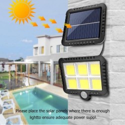 150COB - 128COB - 120COB - 100COB - Solar Light - Outdoor - Wall Light - Security Lamp - Remote ControlledSolar lighting