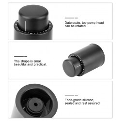 Wine bottle vacuum stopper - ABSBar supply