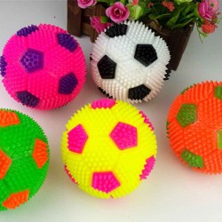 6.5cm - Soccer ball - Led - Glowing Football - KidsBalls