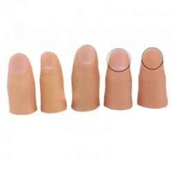 5 pieces - fake silicone fingers - Halloween toyHalloween & Party