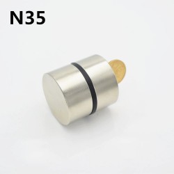 N52 - N35 - neodymium magnet - round - 40 x 20mm - 2 piecesN52