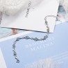 Bracelet with hearts & zirconia - 925 sterling silverBracelets