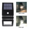 Solar LED Light - Outdoor - Motion Sensor - Stainless Steel - Black - WhiteSolar lighting